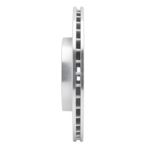 Mini Cooper Paceman Brake Rotor (1) - Front Right - R1 Concepts - Drilled & Slotted - Silver - `11-`16